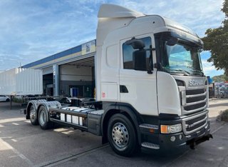Scania G450 BDF chasis eje direccional retarder