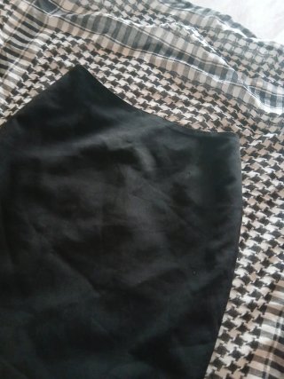 Falda negra tubo Vintage