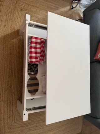 Mesa de centro con tablero elevable
