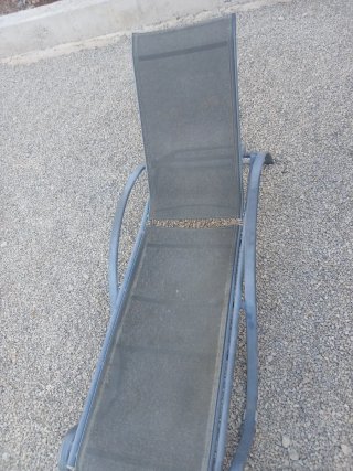 Hamacas de piscina grises