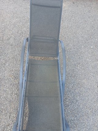 Hamacas de piscina grises