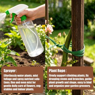 nuevo Juego Herramientas Jardinería Duradero