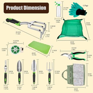 nuevo Juego Herramientas Jardinería Duradero