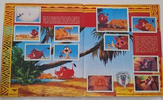 Álbum Cromos El Rey León Completo Panini