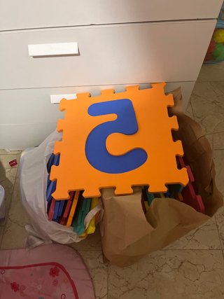 Puzzle de espuma infantil 27 piezas