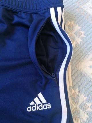 Pantalones deportivos Adidas Talla M Azul oscuro