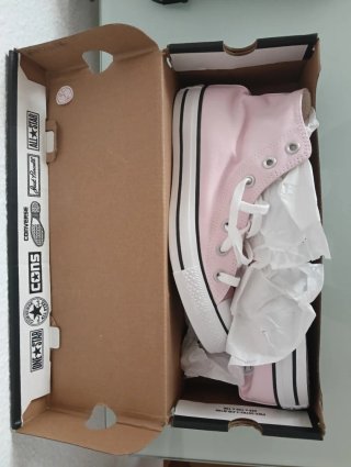 Zapatillas Converse Altas Rosas