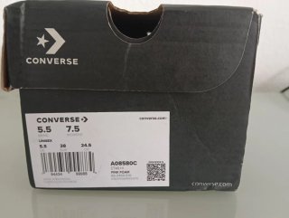 Zapatillas Converse Altas Rosas