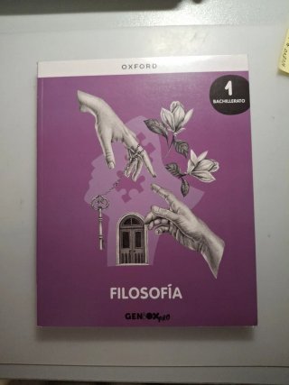 Filosofía 1º Bachillerato. Libro del estudiante...