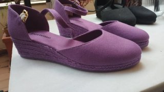 Cuñas esparto moradas