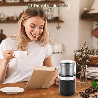 Molinillo Café Eléctrico Acero Inox