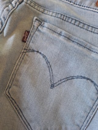 Pantalón vaquero mujer Levi's azul Talla 28
