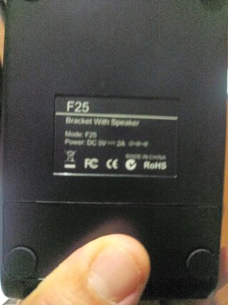 Soporte F25 con altavoz inalámbrico