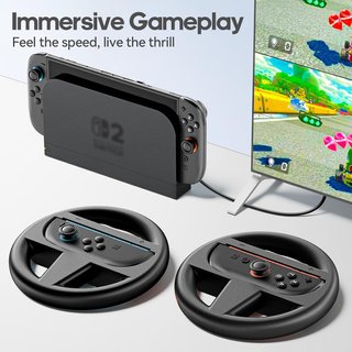 2 Volantes Joy-Con Nintendo Switch