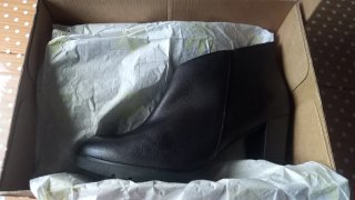Botines Mimao Piel Tacón Mujer Negro