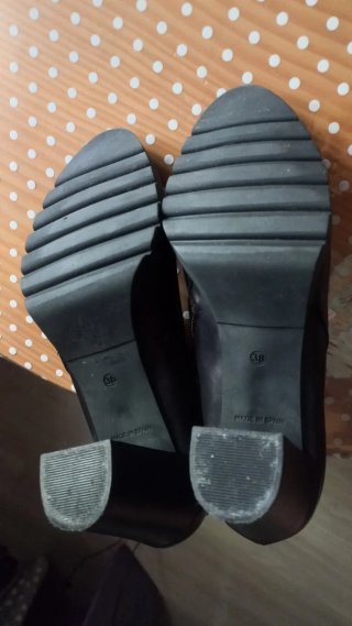 Botines Mimao Piel Tacón Mujer Negro