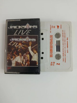 The Jacksons Live Cinta Cassette MICHAEL JACKSON