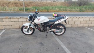 Honda CB250F Hornet Blanca