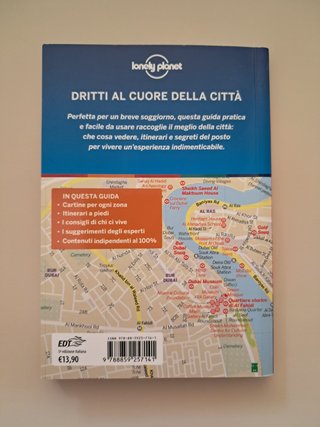 Guida Lonely Planet Dubai Pocket con cartina