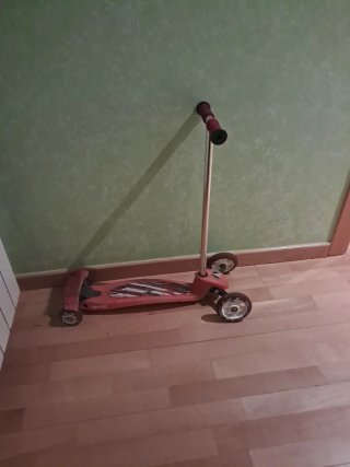 Patinete 3 Ruedas Rojo
