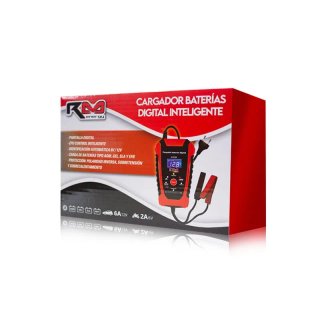 CARGADOR BATERIAS COCHE / MOTO 6V/12V