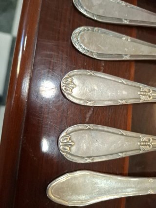 Set 8 Tenedores Vintage Metal