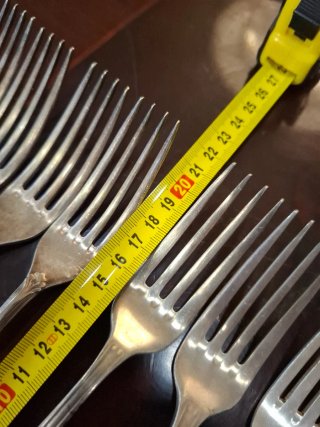 Set 8 Tenedores Vintage Metal