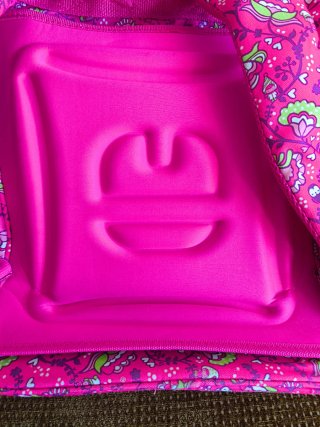 Mochila Gabol floral rosa