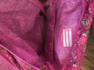 Mochila Gabol floral rosa