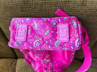 Mochila Gabol floral rosa