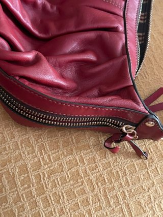 Bolso Coccinelle Piel Granate