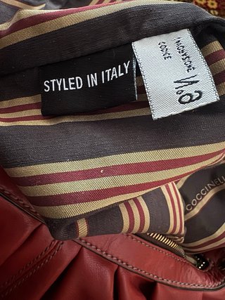 Bolso Coccinelle Piel Granate