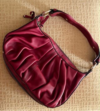 Bolso Coccinelle Piel Granate