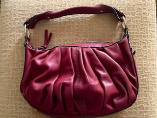 Bolso Coccinelle Piel Granate