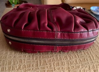 Bolso Coccinelle Piel Granate