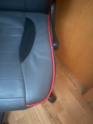 Silla Gamer Negra y Roja