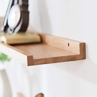 Estantería flotante madera roble 60cm