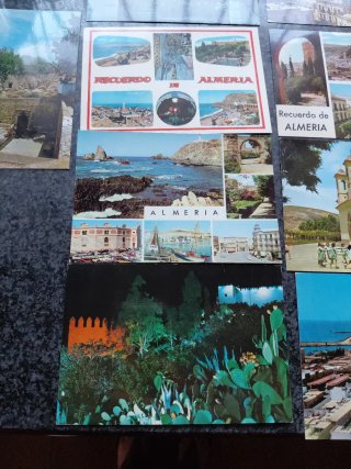 16 Postales Almería Capital Años 60/70