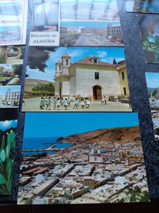 16 Postales Almería Capital Años 60/70