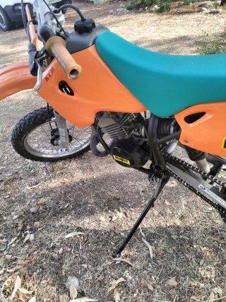 Moto Cross italjet Naranja