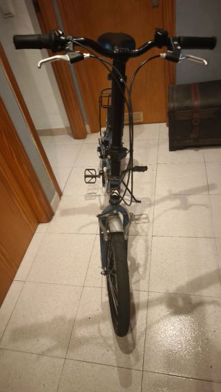 Bicicleta Plegable 20 Azul