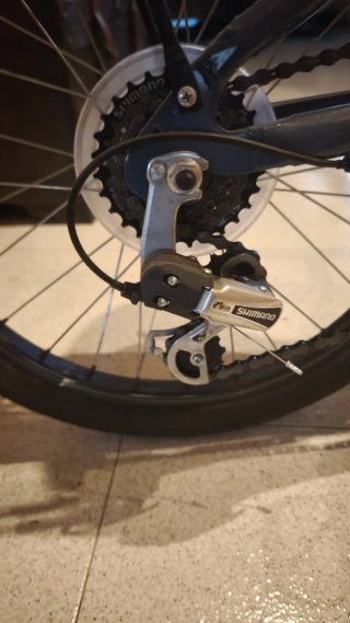 Bicicleta Plegable 20 Azul