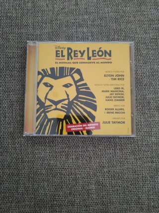 CD El Rey León - Musical Disney