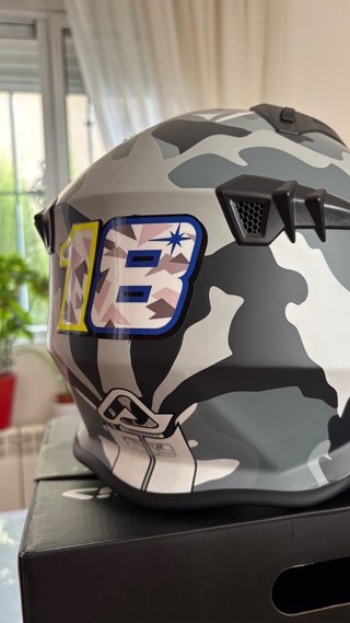 Casco Acerbis Jet Aria Camuflaje