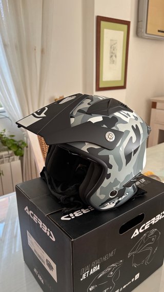Casco Acerbis Jet Aria Camuflaje