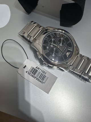 Reloj Emporio Armani AR11083 Negro/Plata
