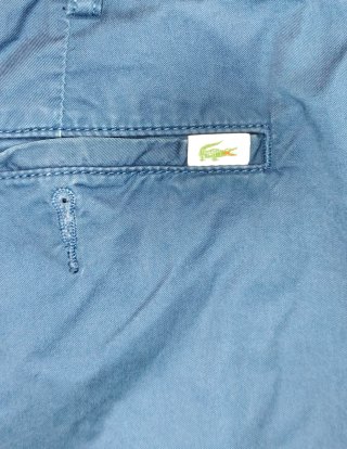 Pantaloncino da pesca uomo Lacoste blu