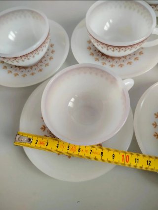 Juego 6 tazas café Arcopal retro