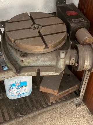 Mesa Giratoria para Fresadora