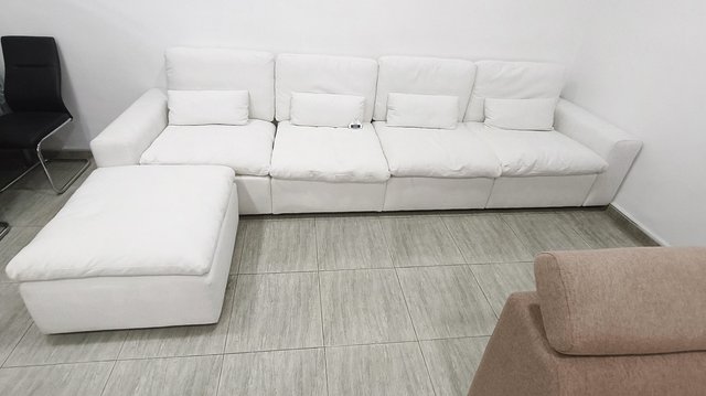 Sofá 350cm de 5 módulos con puf | Oportunidad